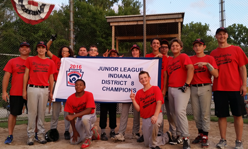 Junior Baseball District 8 Champs